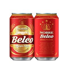 LATA VAZIA BELCO NOBRE PILSEN 350 ML ALUMÍNIO BRAZIL