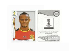 FIGURINHA COPA FIFA 2014 BELGIQUE VINCENT KOMPANY Nº 567