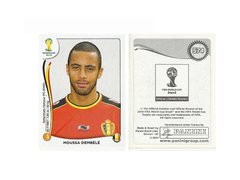 FIGURINHA COPA FIFA 2014 BELGIQUE MOUSSA DEMBÉLÉ Nº 574