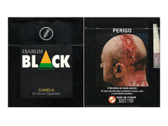 BOX VAZIO BLACK KRETEK CANELA DJARLIM TABACOS BRAZIL