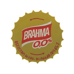 TAMPINHA CERVEJA BRAHMA CHOPP 0,0% 355 ML BRASIL