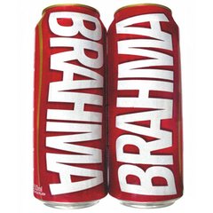 LATA VAZIA BRAHMA CHOPP PILSEN 550 ML ALUMÍNIO BRAZIL