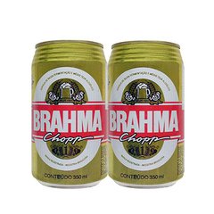 LATA VAZIA BRAHMA CHOPP NÚMERO 1 350 ML ALUMÍNIO BRAZIL - comprar online