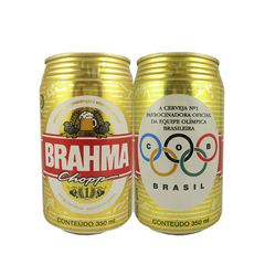 LATA VAZIA BRAHMA CHOPP Nº 1 COB 1996 350 ML ALUMÍNIO BRASIL