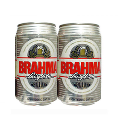 LATA VAZIA BRAHMA LIGHT Nº 1 350 ML ALUMÍNIO BRAZIL