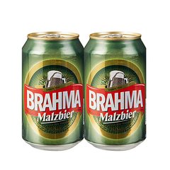 LATA VAZIA BRAHMA MALZBIER LATA ANTIGA 350 ML ALUMÍNIO BRAZIL - comprar online