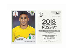 FIGURINHA COPA FIFA 2018 BRAZIL NEYMAR JR Nº 371