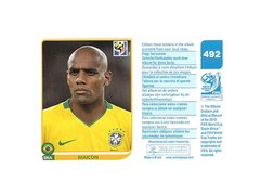 FIGURINHA COPA FIFA 2010 BRAZIL MAICON Nº 492
