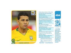 FIGURINHA COPA FIFA 2010 BRAZIL ANDRE SANTOS Nº 494