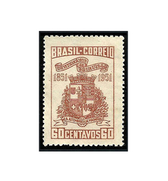 COMEMORATIVO BRAZIL 1951 CENTENÁRIO DE JOINVILLE - comprar online