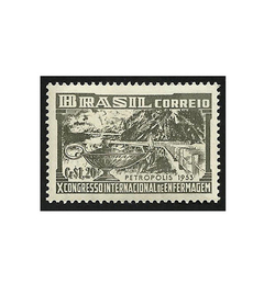 COMEMORATIVO BRAZIL 1953 X CONGRESSO INT DE ENFERMAGEM - comprar online