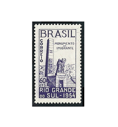 COMEMORATIVO BRAZIL 1954 MONUMENTO AO IMIGRANTE R G DO SUL - comprar online