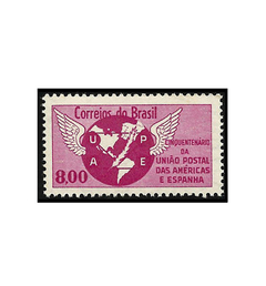 COMEMORATIVO BRAZIL 1960 CINQUENTENÁRIO UNIÃO POSTAL AMÉRICAS E ESPANHA - comprar online