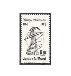 COMEMORATIVO BRAZIL 1960 AÉREO HENRIQUE O NAVEGADOR 500 ANOS - comprar online