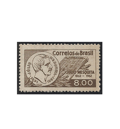 COMEMORATIVO BRAZIL 1962 CENTENÁRIO DE JULIO MESQUITA 1862 - comprar online