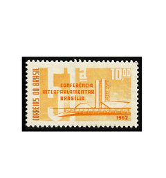 COMEMORATIVO BRAZIL 1962 CONF INTERPARLAMENTAR BRASILIA - comprar online