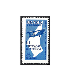 COMEMORATIVO BRAZIL 1965 III EXPOSIÇÃO FILATÉLICA - SEMANA DA ASA - comprar online