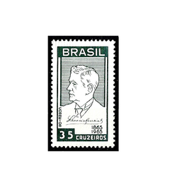 COMEMORATIVO BRAZIL 1965 CENT DE NASCIMENTO LEONCIO CORREIA - comprar online