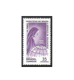 COMEMORATIVO BRAZIL 1966 AÉREO CENTENÁRIO IRMÃS DOROTÉIAS NO BRASIL - comprar online