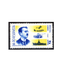 COMEMORATIVO BRAZIL 1967 DIA DO RESERVISTA - OLAVO BILAC - comprar online