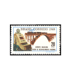 COMEMORATIVO BRAZIL 1969 EXÉRCITO BRASILEIRO FATOR DE DESENVOLVIMENTO - comprar online