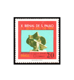 COMEMORATIVO BRAZIL 1969 X BIENAL DE SÃO PAULO SET A DEZ - comprar online