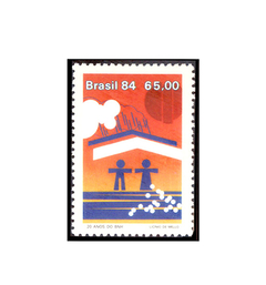 COMEMORATIVO BRAZIL 1984 20 ANOS BANCO NACIONAL DE HABITAÇÃO - comprar online