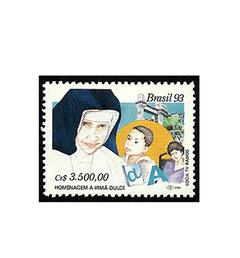 COMEMORATIVO BRAZIL 1993 HOMENAGEM A IRMÃ DULCE - comprar online