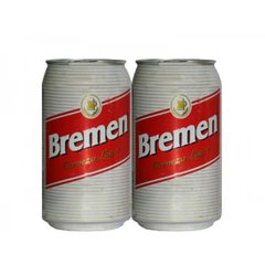 LATA VAZIA BREMEN CERVEZA LAGER 355 ML ALUMÍNIO PARAGUAY - comprar online