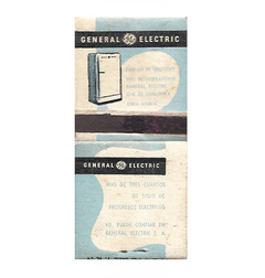 CAIXA GENERAL ELECTRIC URUGUAY ANOS 60 PADRÃO PEQUENA