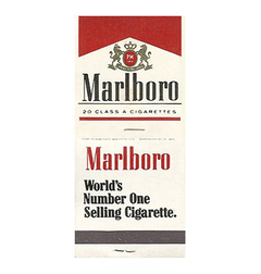 CAIXA MARLBORO WORLD'S NUMBER ONE CIGARETTE USA PADRÃO PEQUENA - comprar online