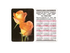 CALENDÁRIO ROSAS PERITO DOS CACHIMBOS RJ