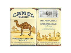 BOX VAZIO CAMEL TURKISH BLEND FILTERS R J REYNOLDS TOBACCO SPAÑA - comprar online