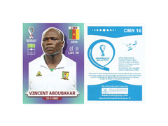 FIGURINHA COPA FIFA 2022 CAMEROUN VINCENT ABOUBAKAR Nº CMR 16
