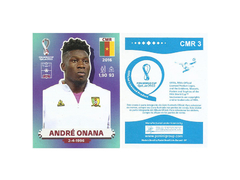 FIGURINHA COPA FIFA 2022 CAMEROUN ANDRÉ ONANA Nº CMR 3