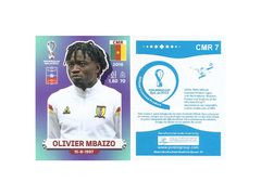 FIGURINHA COPA FIFA 2022 CAMEROUN OLIVIER MBAIZO Nº CMR 7