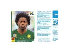 FIGURINHA COPA FIFA 2010 CAMEROUN ALEXANDRE SONG Nº 399