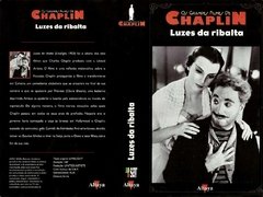 VHS CHAPLIN LUZES DA RIBALTA LEGENDADO GRAV SAV ALTAYA