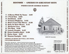 CD AMERICA GREATEST HITS HISTORY 1986 GRAV WARNER RECORDS GERMANY - comprar online