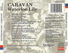 CD CARAVAN WATERLOO LILY 1990 GRAV DECCA RECORDS ENGLAND - comprar online
