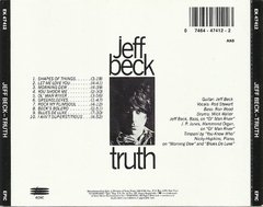 CD JEFF BECK TRUTH GRAV EPIC RECORDS USA - comprar online