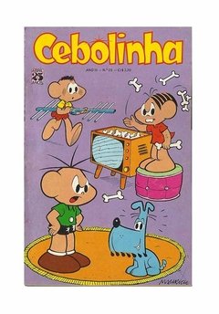 GIBI CEBOLINHA EDITORA ABRIL FORMATO MÉDIO Nº 25 JAN 1975 66 PAG