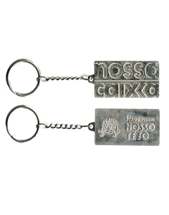 CHAVEIRO METAL NOSSA CAIXA NOSSO TETO - comprar online