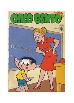 GIBI CHICO BENTO EDITORA ABRIL FORMATINHO Nº 81 SET 1985 34 PAG