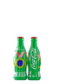 GARRAFA VAZIA REFRIGERANTE COCA COLA OLIMPIC VIDRO 200 ML BRAZIL - comprar online