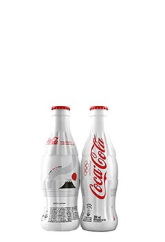 GARRAFA VAZIA REFRIGERANTE COCA COLA OLIMPIC VIDRO 200 ML JAPAN - comprar online