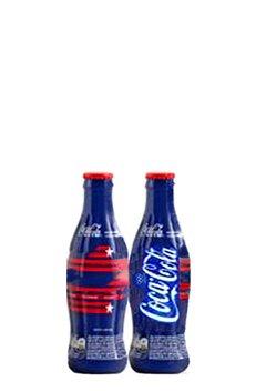 GARRAFA VAZIA REFRIGERANTE COCA COLA OLIMPIC VIDRO 200 ML USA - comprar online