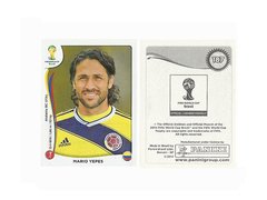 FIGURINHA COPA FIFA 2014 COLOMBIA MARIO YEPES Nº 187