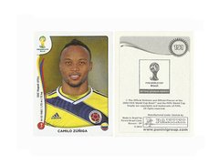 FIGURINHA COPA FIFA 2014 COLOMBIA CAMILO ZÚÑIGA Nº 191