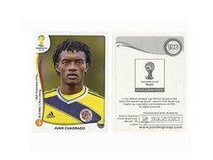 FIGURINHA COPA FIFA 2014 COLOMBIA JUAN CUADRADO Nº 196